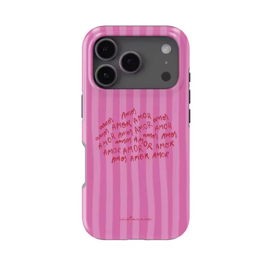 Amore stripes Phone Case