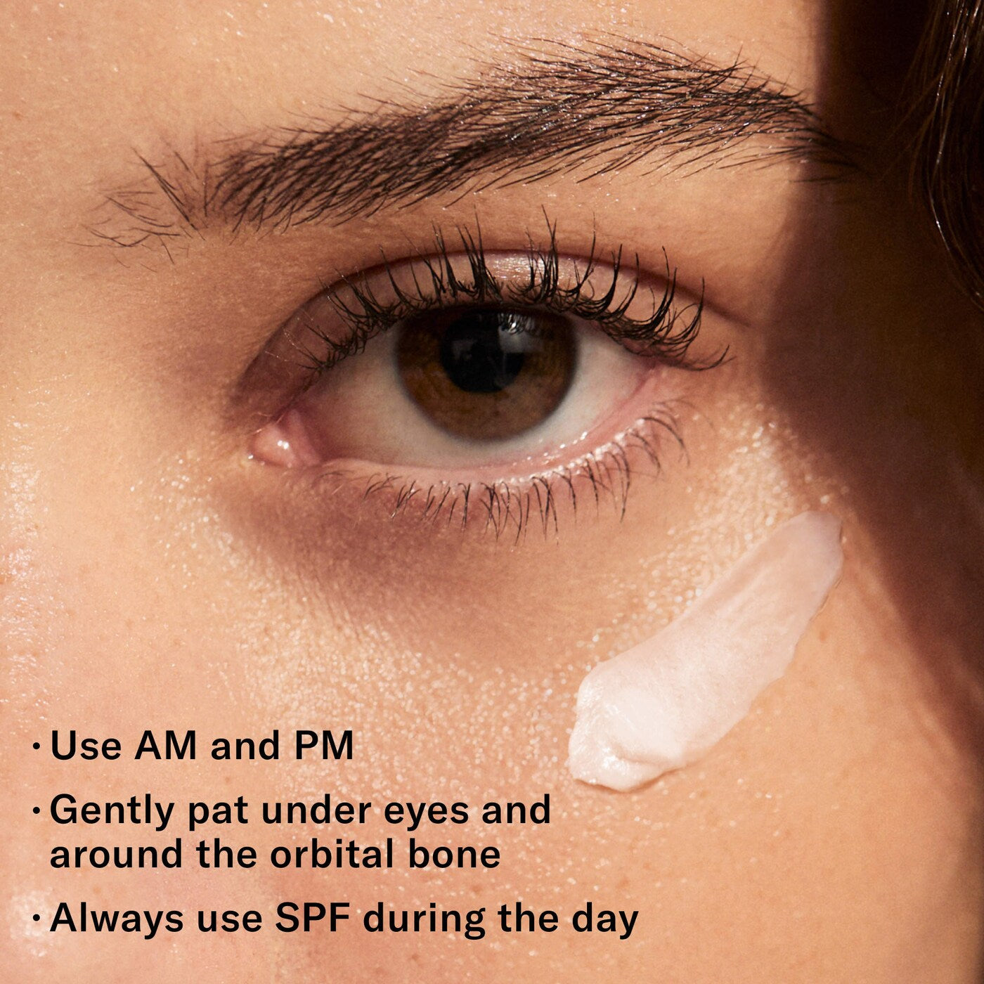 Josie Maran 
Pink Algae Pro-Retinol Brightening + Firming Eye Cream