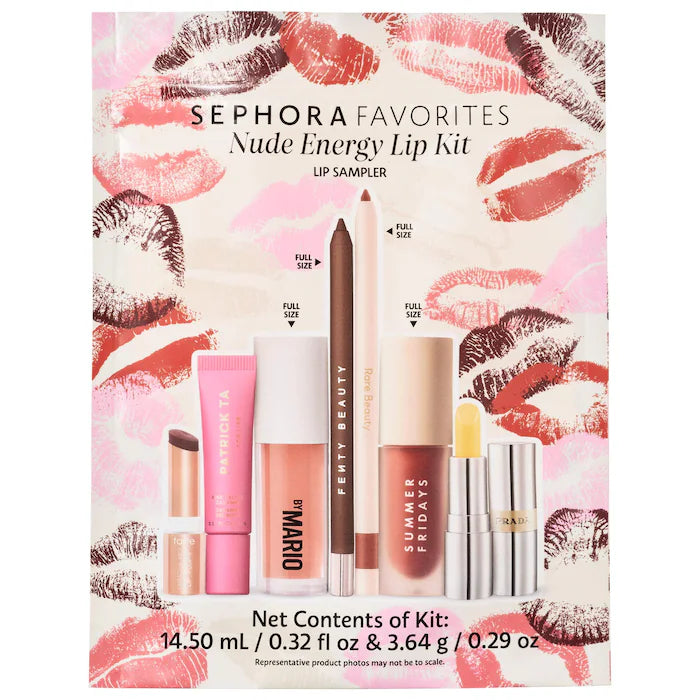 Sephora Favorites 
Nude Energy Lip Kit Makeup Set