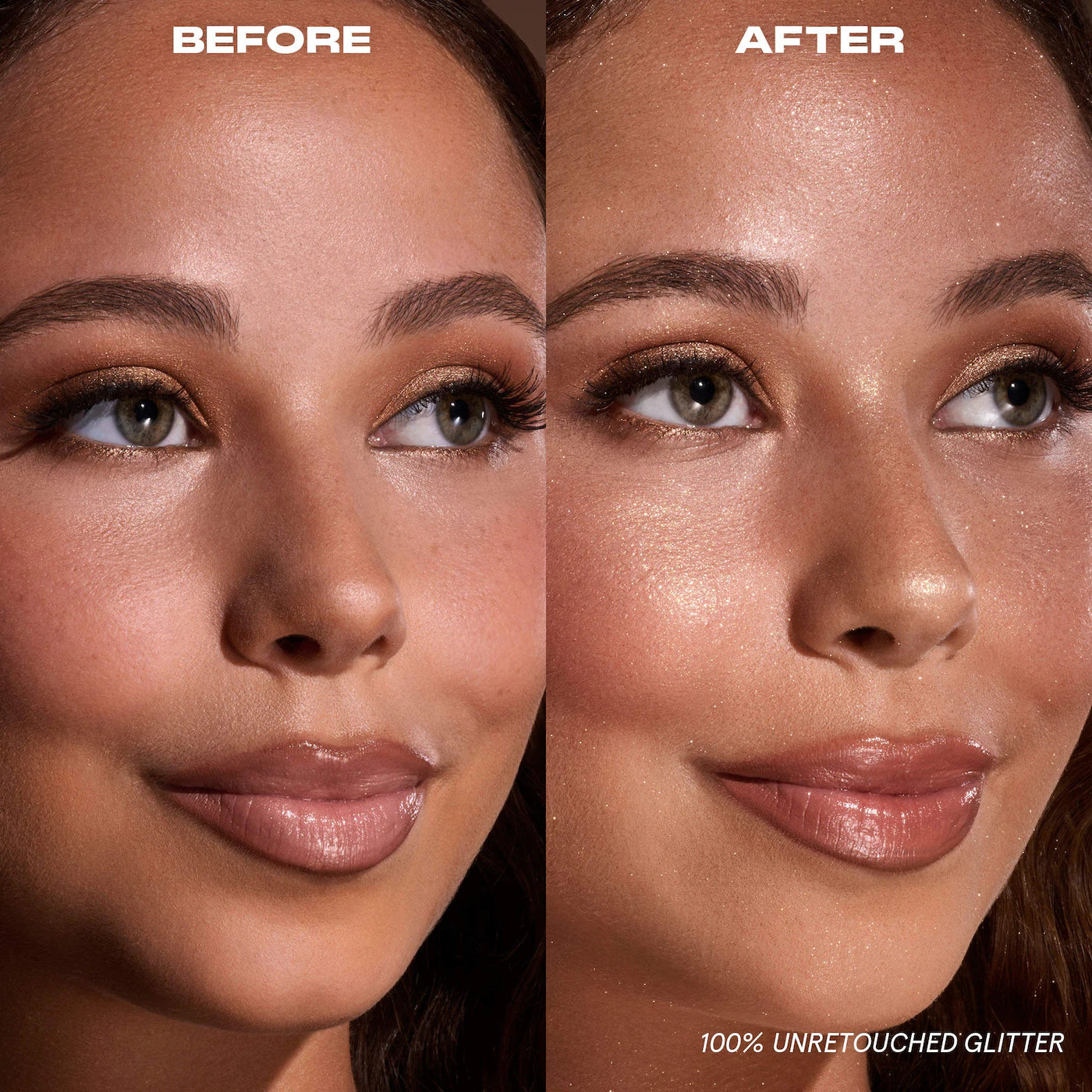 ONE/SIZE by Patrick Starrr 
On 'Til Dawn Waterproof Glitter Setting Spray - Brown Sugar