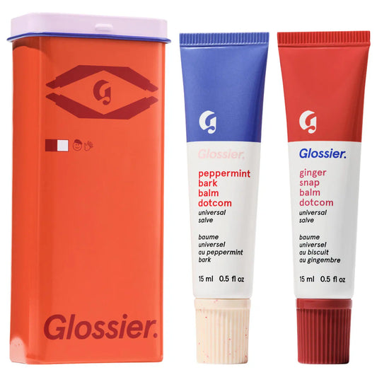 Glossier 
Sugar + Spice Balm Dotcom Lip Balm Duo Makeup Gift Set