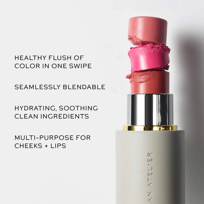 Westman Atelier 
Baby Cheeks Lip + Cheek Cream Blush Stick