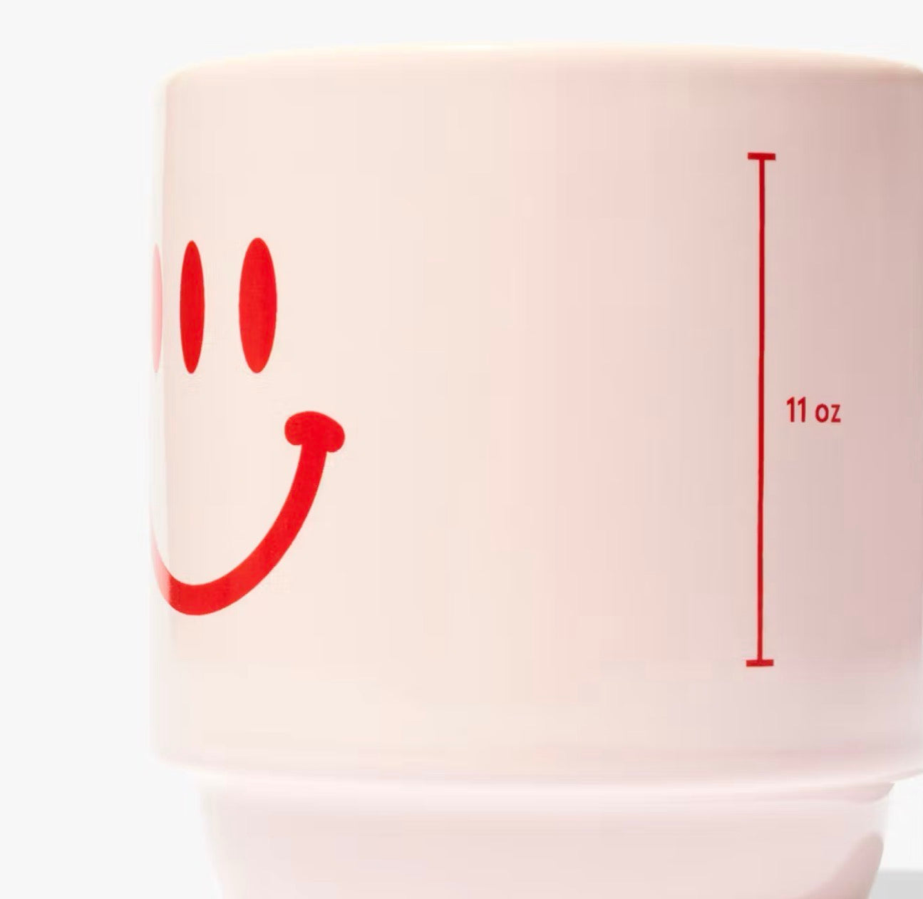 Glossier Three Eyed Smiley Mug