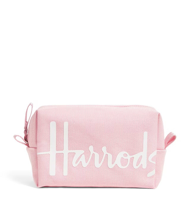 HARRODS
Cotton Logo Cosmetics Bag