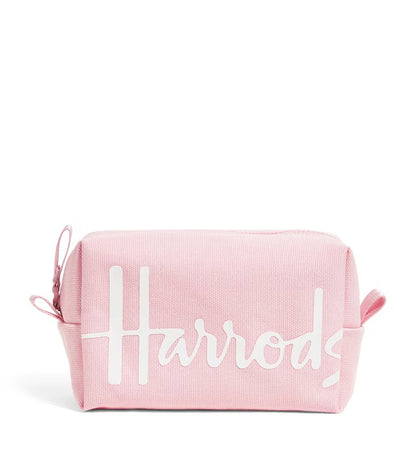 HARRODS
Cotton Logo Cosmetics Bag