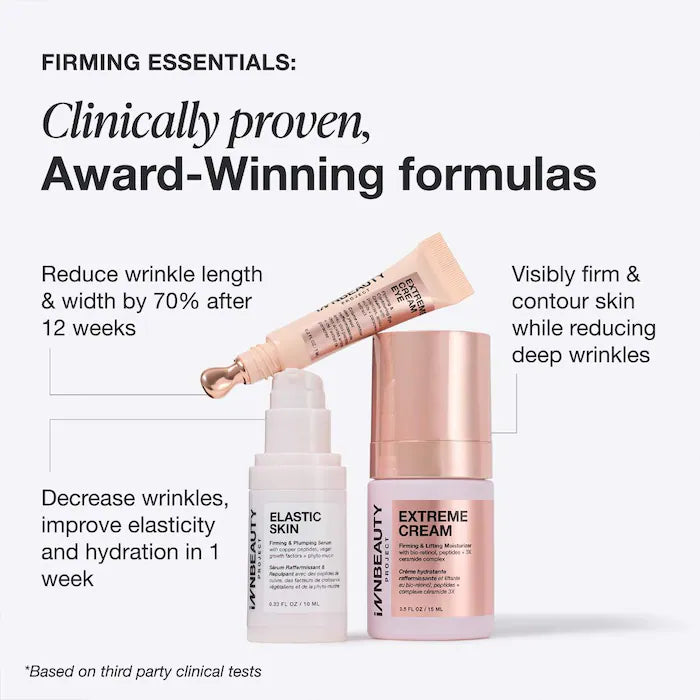 INNBEAUTY PROJECT 
Firming Essentials Travel Skincare Kit