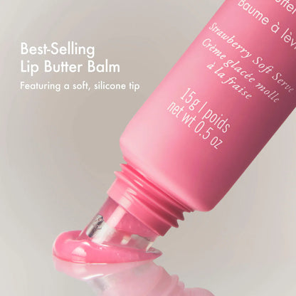 Summer Fridays 
Sweet Pink Duo with Birthday Cake + Strawberry Soft Serve Lip Butter Balm