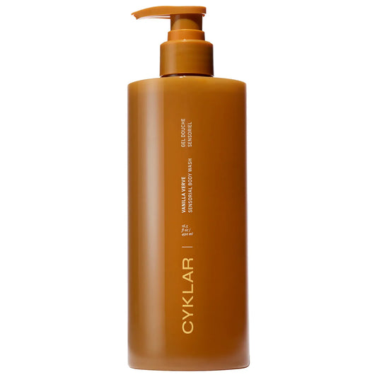 CYKLAR 
Vanilla Verve Sensorial Body Wash for Moisture Barrier
