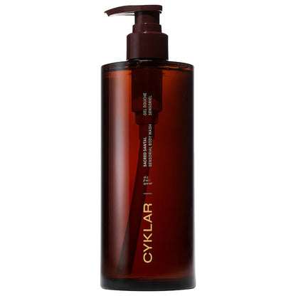 CYKLAR 
Sacred Santal Sensorial Body Wash for Moisture Barrier