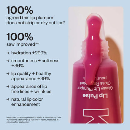 Kosas 
Lip Pulse Glassy Lip Plumper Gloss