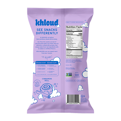Khloud CINNAMON ROLL PROTEIN POPCORN