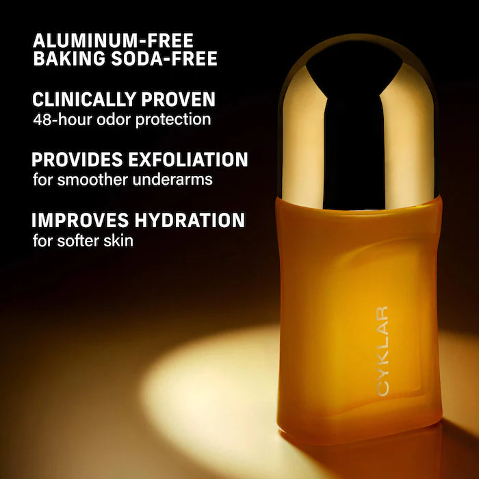 CYKLAR 
Vanilla Verve Mandelic Acid Brightening Deodorant Gel with 48-Hour Odor Protection