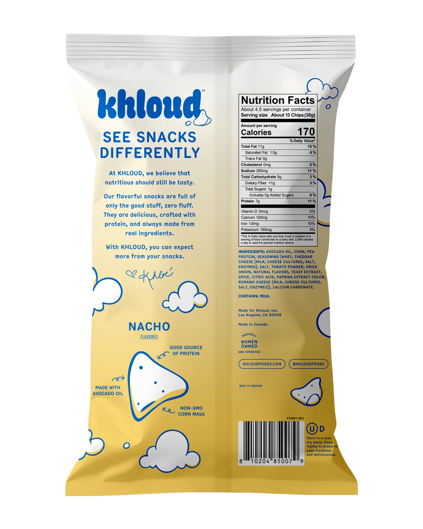 Khloud NACHO PROTEIN CHIPS