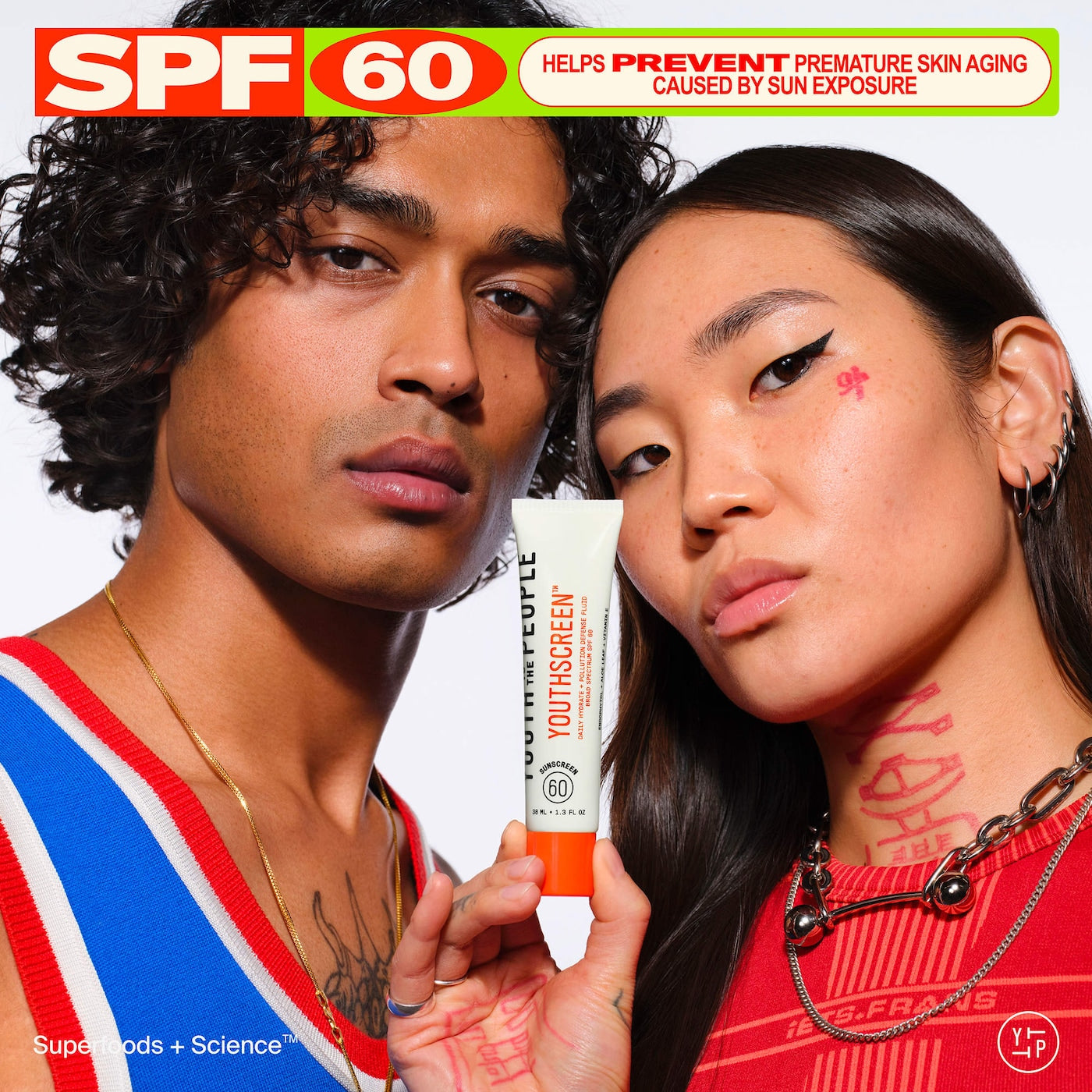 Youth To The People 
Youthscreen™ Daily Hydration + Pollution Defense Invisible Broad Spectrum Sunscreen SPF 60