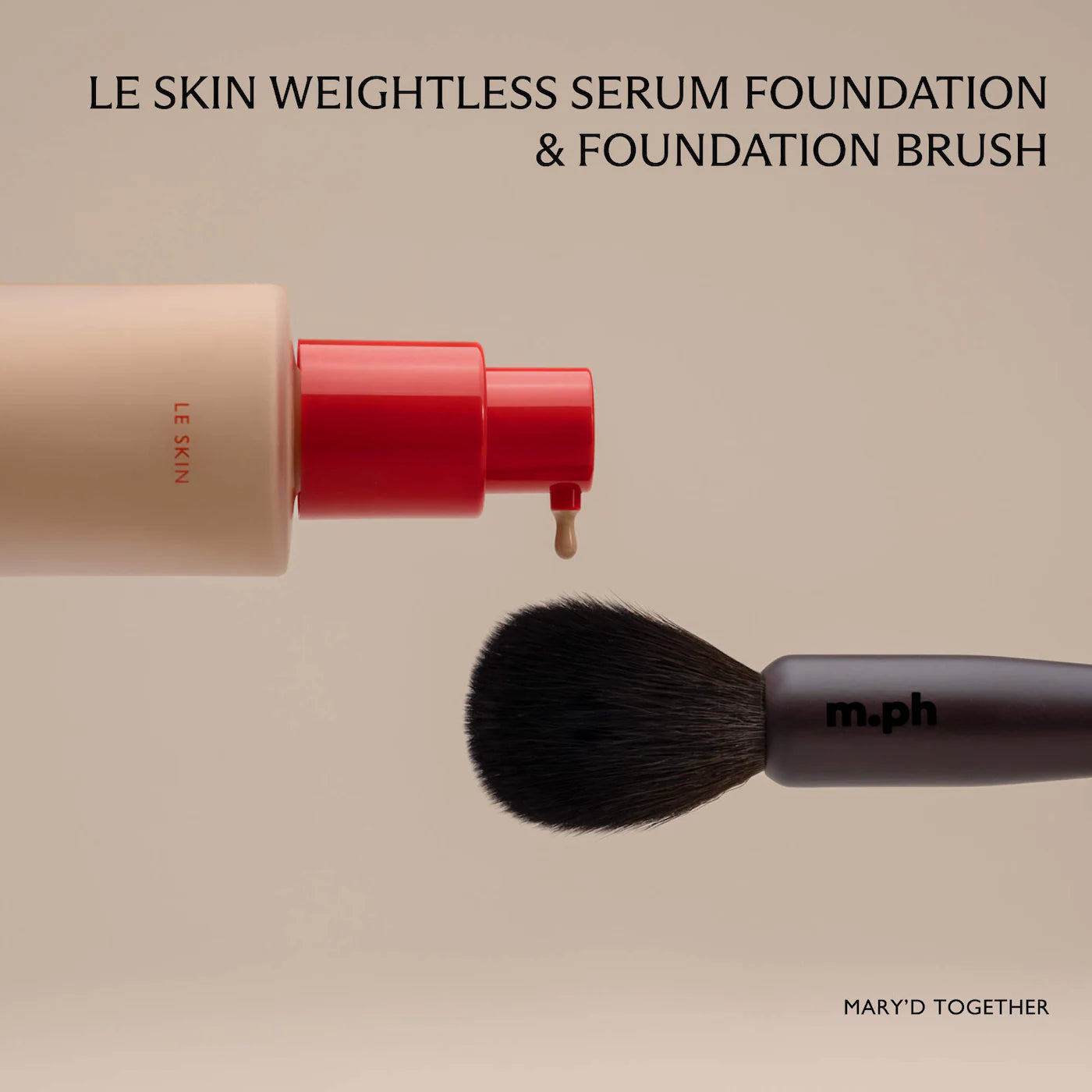 m.ph by Mary Phillips 
Le Skin Weightless Serum Foundation