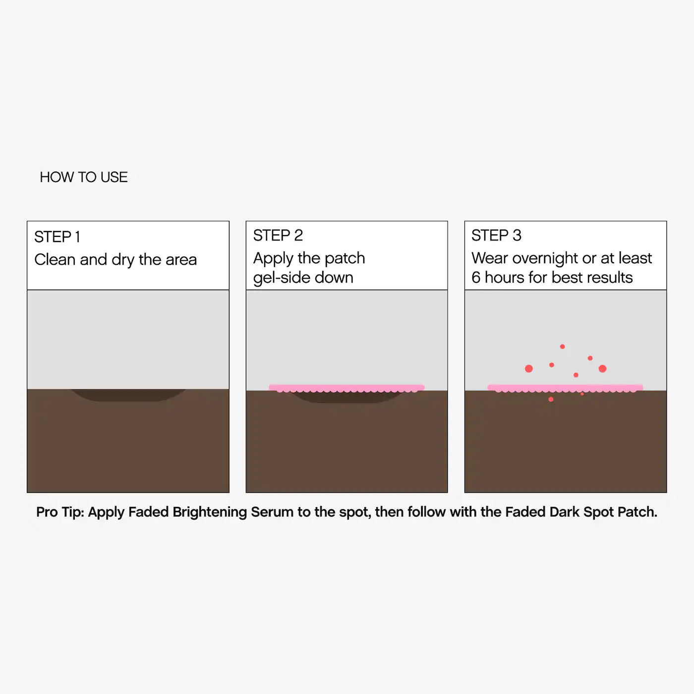 Topicals 
Faded Tranexamic Acid Dark Spot Patches for Hyperpigmentation