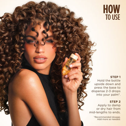 Gisou Honey Gloss Collagen Drops Hair Oil 20ml