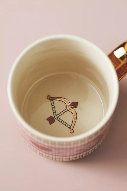 The Bistro Tile Stoneware Mug: Valentine's Edition