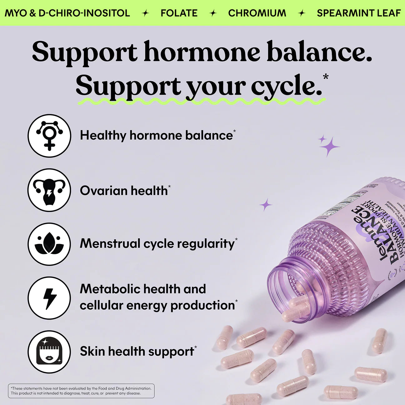 LEMME BALANCE HORMONE SUPPORT CAPSULES
