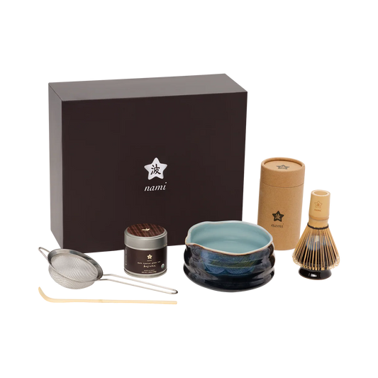 Nami Matcha Dark Roast Hojicha Kit