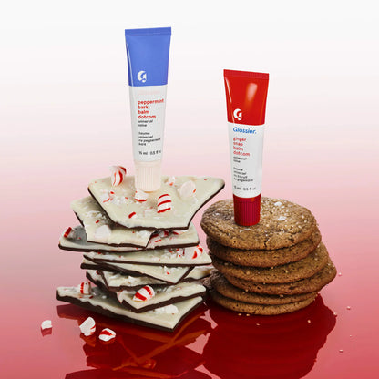 Glossier 
Sugar + Spice Balm Dotcom Lip Balm Duo Makeup Gift Set