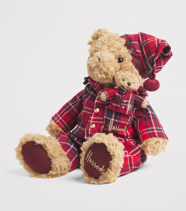 HARRODS
Tartan PJ Bear (25cm)