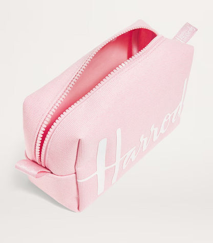 HARRODS
Cotton Logo Cosmetics Bag