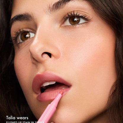 Summer Fridays 
Flushed Lip Stain 12HR Transfer-Proof Lip Tint