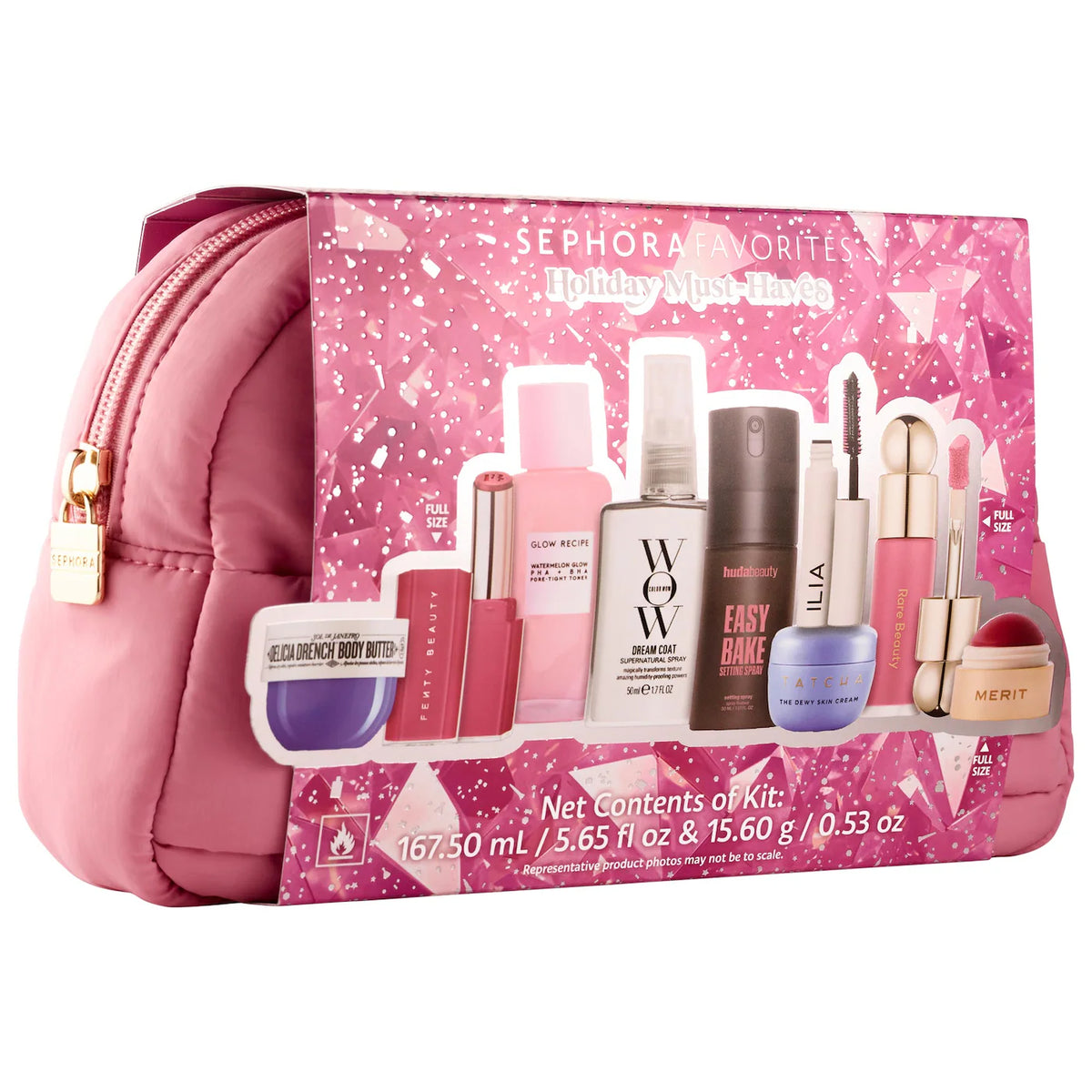 Sephora Favorites 
Holiday Must-Haves Makeup & Skincare Value Set