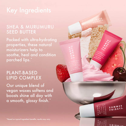 Summer Fridays 
The Lip Butter Balm Minis - Pink Set