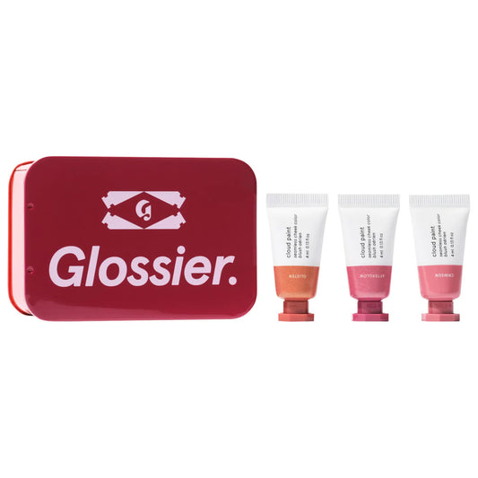 Glossier 
Mini Cloud Paint Blush Trio