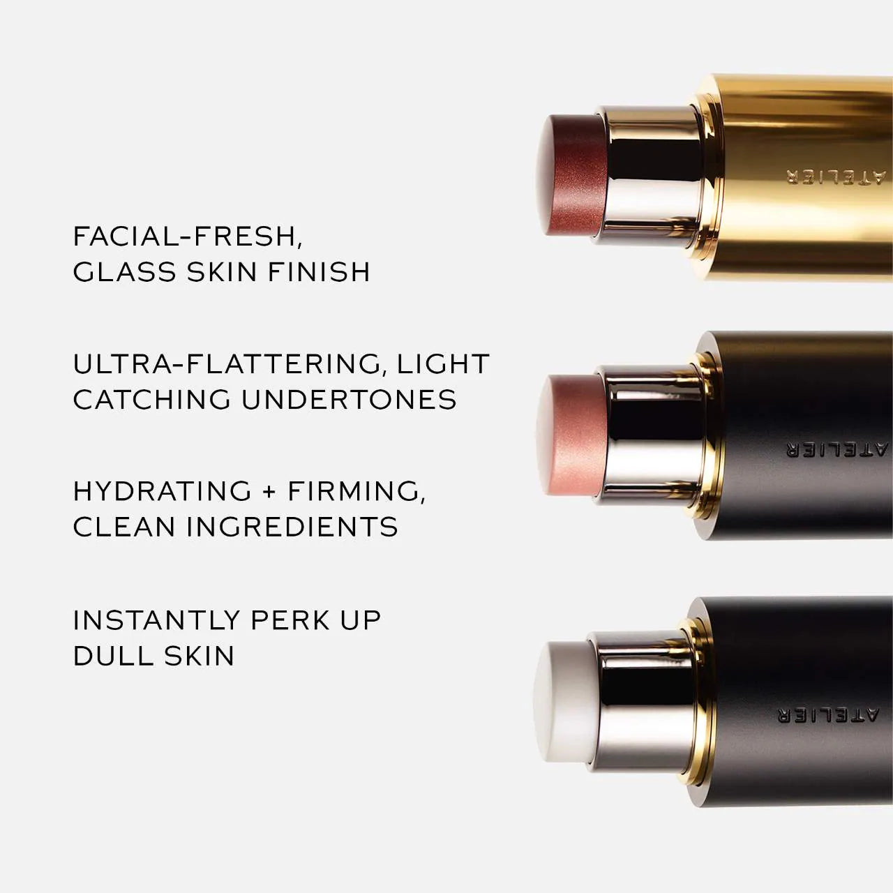 Westman Atelier 
Lit Up Glassy Gel Highlighter Stick