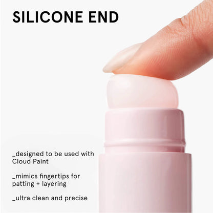 Glossier 
Cloud Paint Dual-Ended Cheek Blush Brush