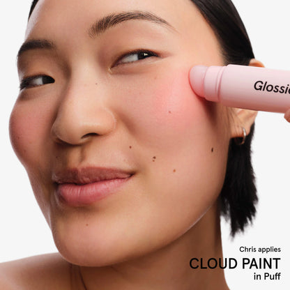 Glossier 
Cloud Paint Dual-Ended Cheek Blush Brush