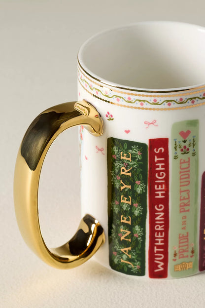 Rifle Paper Co. Porcelain Book Mug
