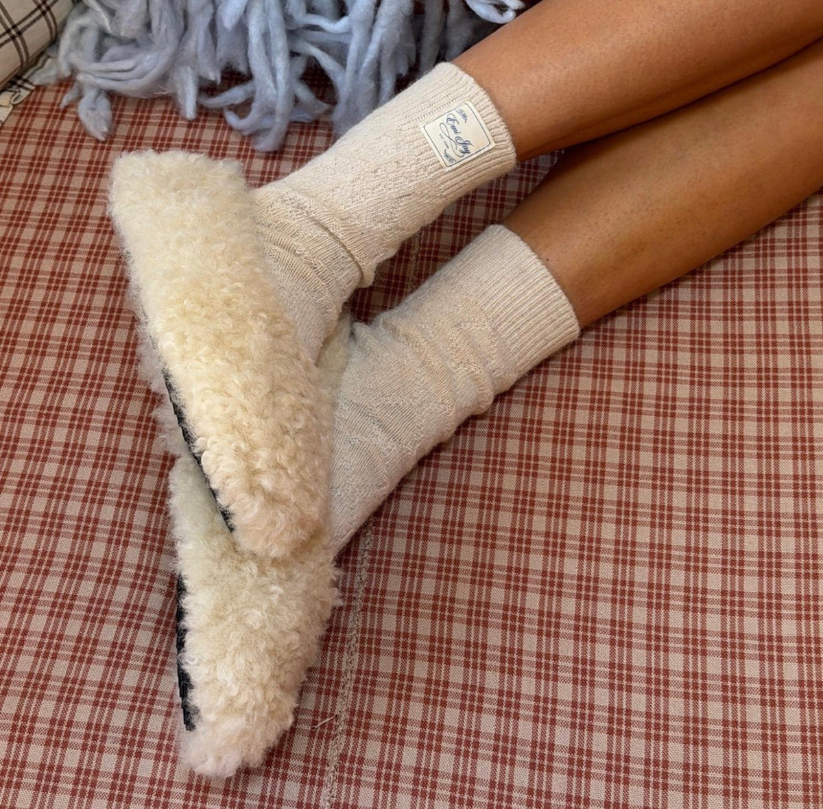 BEDTIME ANGEL SOCKS