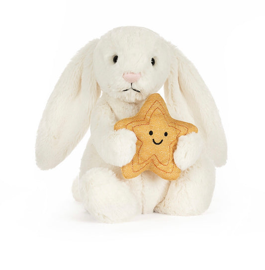 Cream Bunny With Star