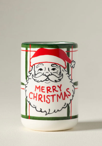 Pipe Dream Pottery Stoneware Holiday Demi Sipper