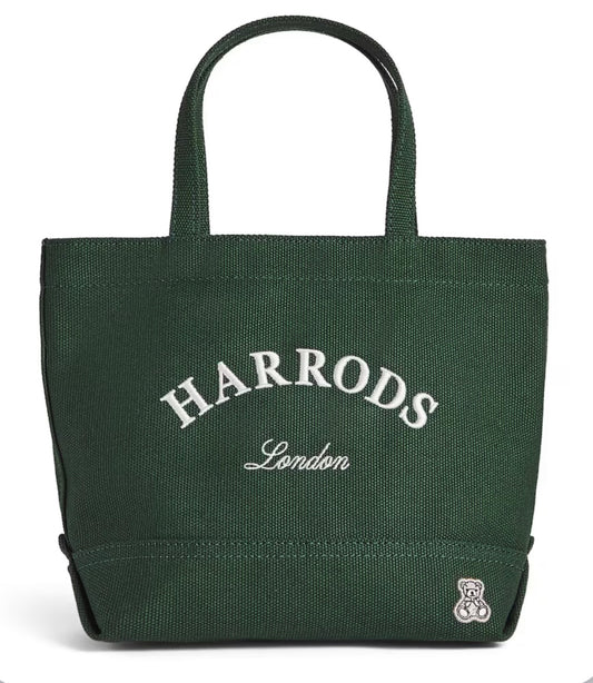 HARRODS
Small Cotton Embroidered Logo Tote Bag