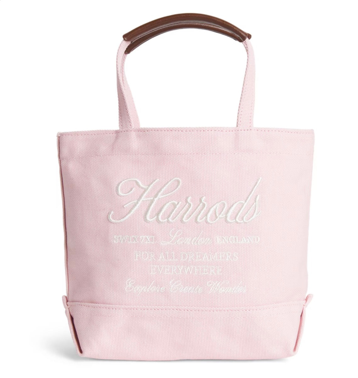 HARRODS
Small Embroidered Logo Tote Bag