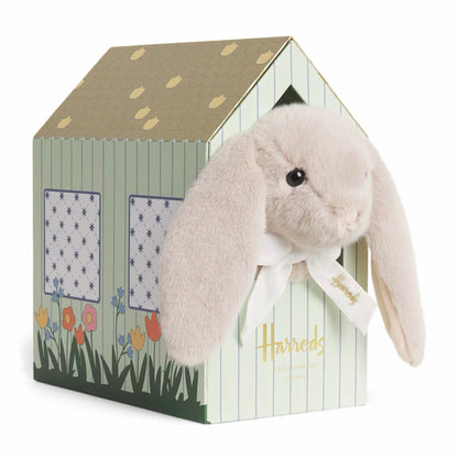 HARRODS Rabbit In A Hutch Soft Toy