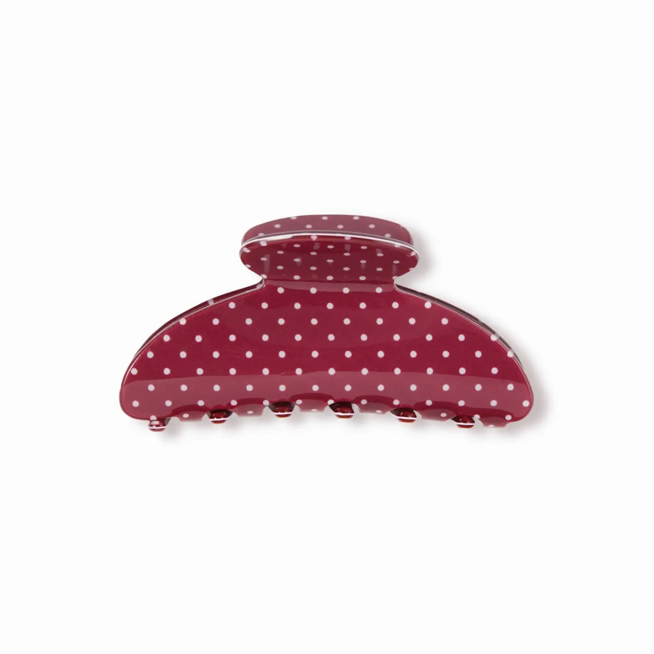 Polka Dot Hair Claw