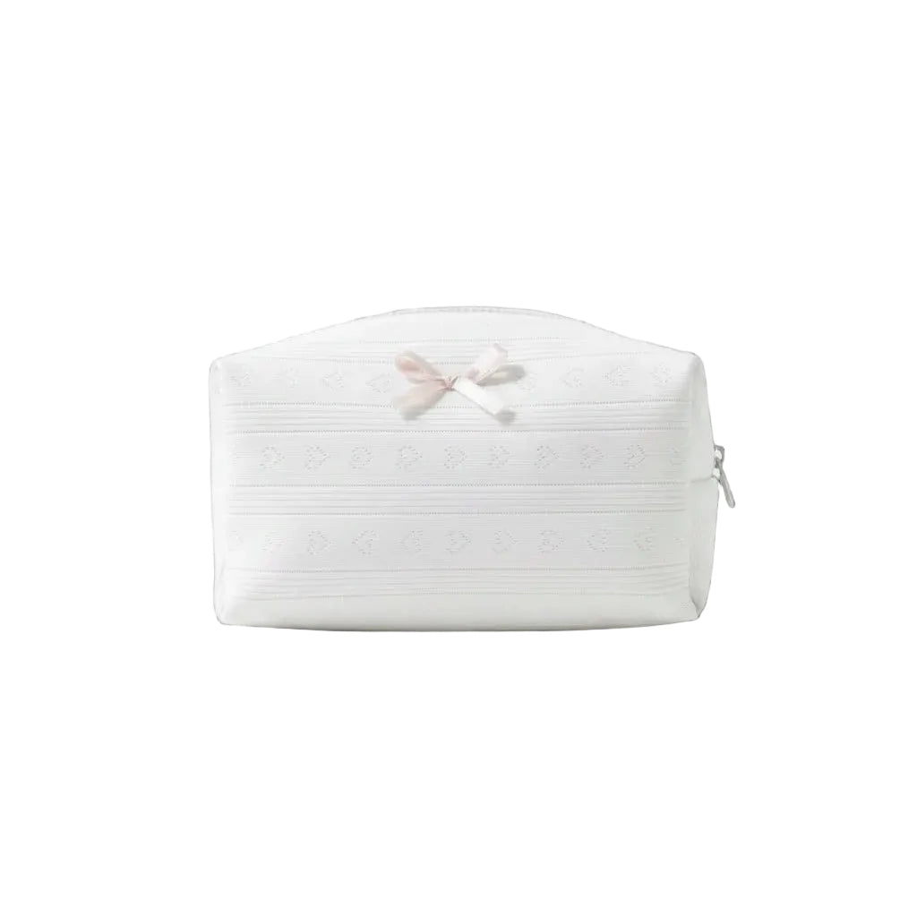 Blush Bow Pouch