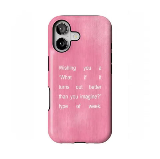type of week Phone case