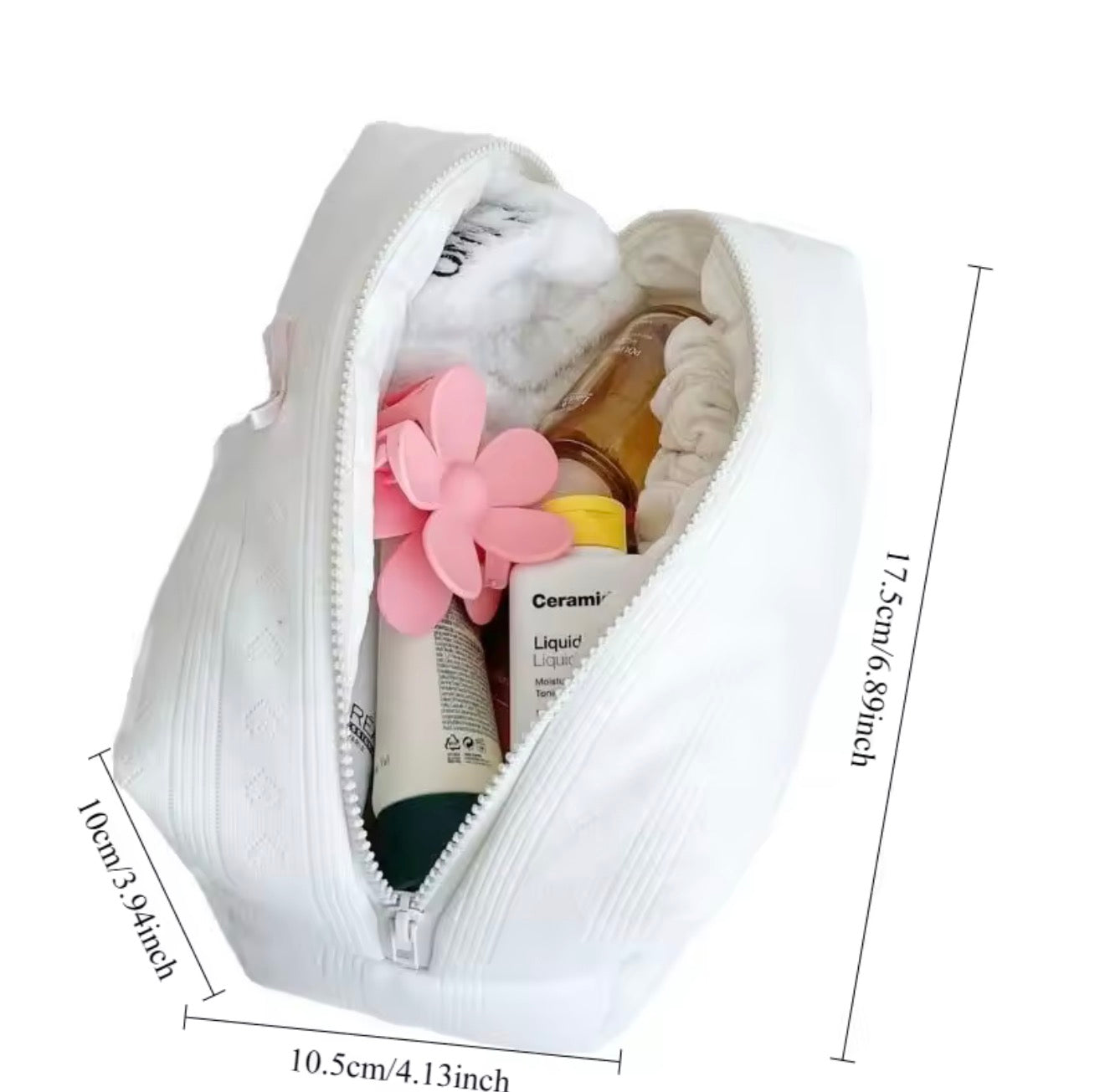 Blush Bow Pouch