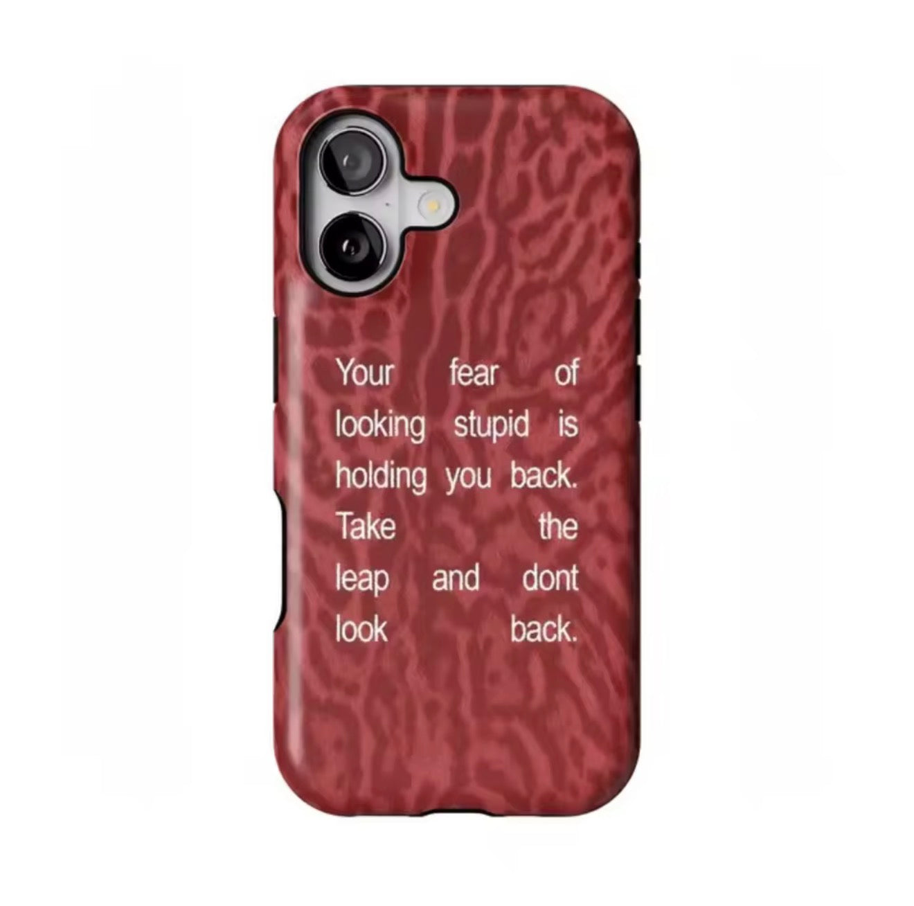 Dont look back Phone case