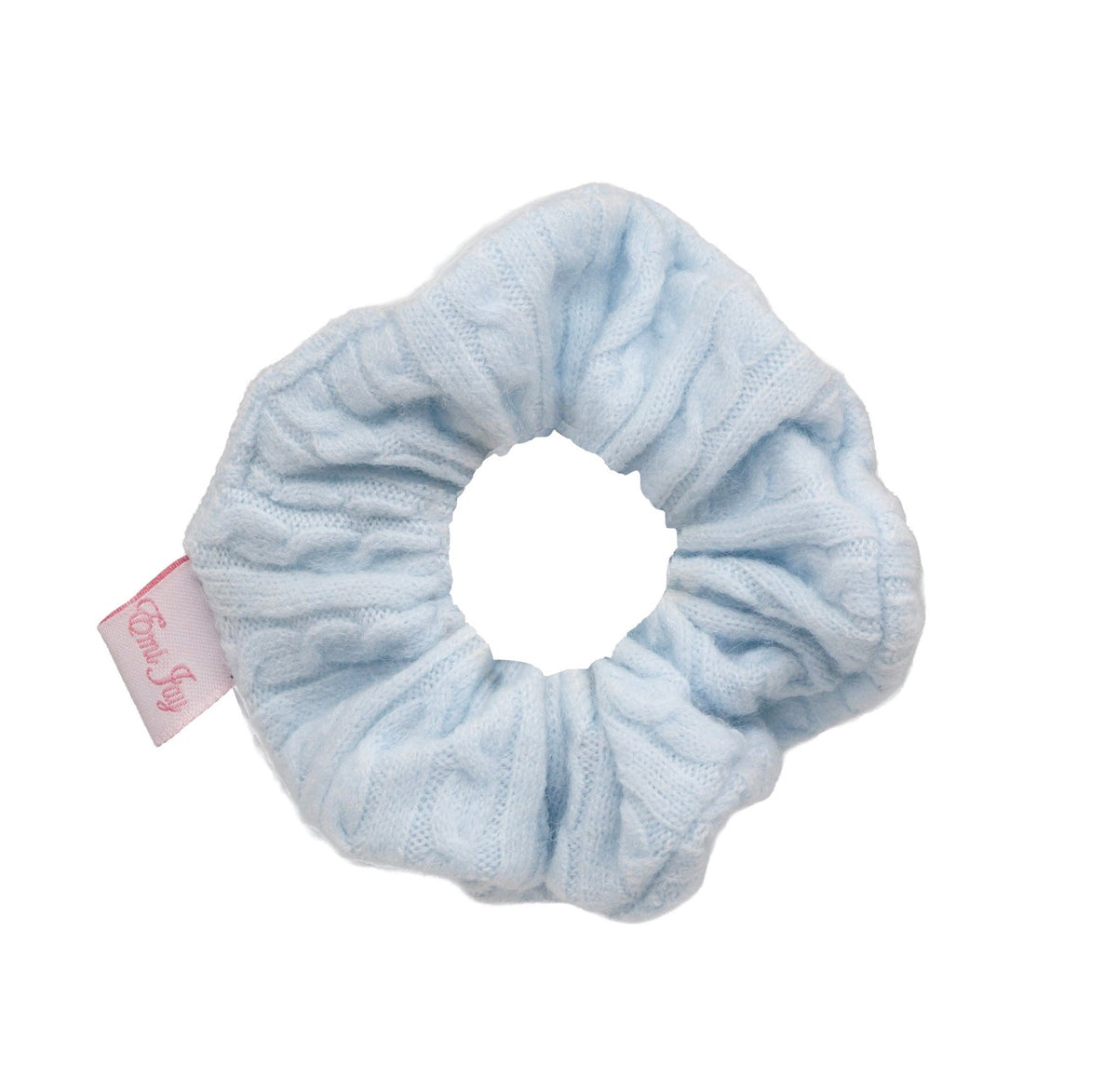 COZY SCRUNCHIE IN DREAM CLOUD KNIT