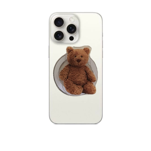 Teddy phone grip