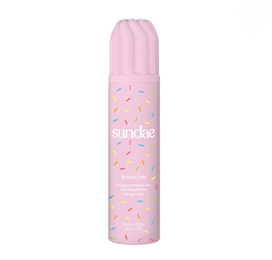 SUNDAE BODY
Birthday Cake Whipped Shower Foam