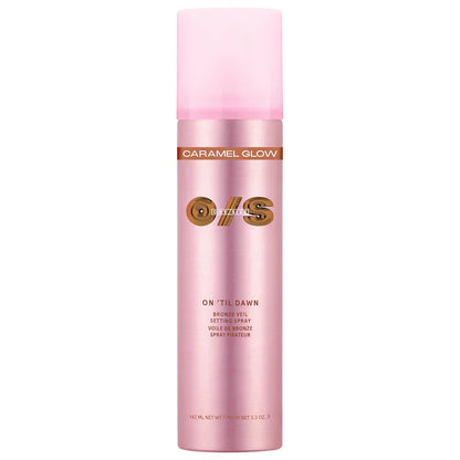 ONE/SIZE by Patrick Starrr 
On 'Til Dawn Bronze Veil Waterproof Setting Spray
